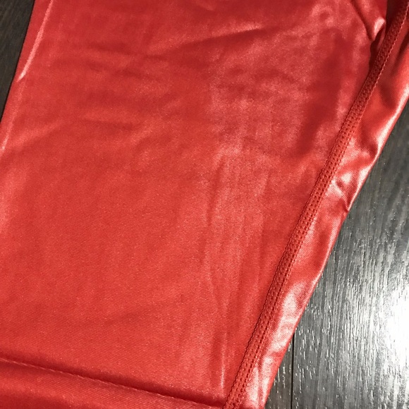 NWT High Waist Matte Shine Leggings - Picture 5 of 7